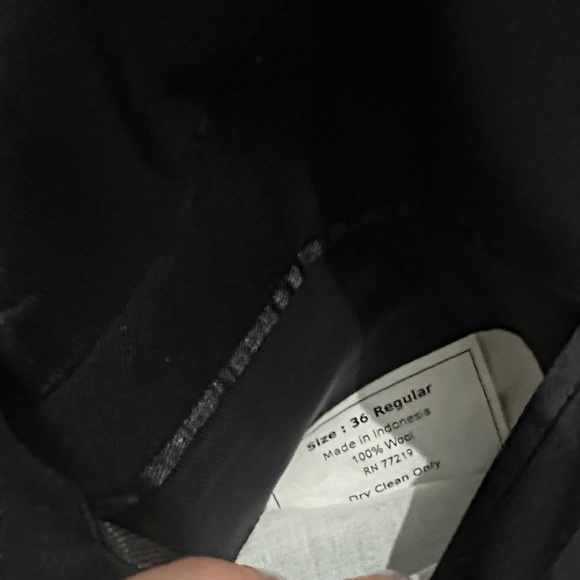 Pronto Uomo Classic Black Blazer - Picture 5 of 6